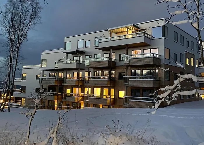 Ny Leilighet I Nytt Bygg I Naturskjonne Omgivelser!