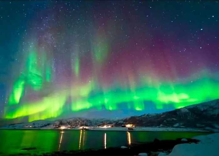 In The Heart Of The Aurora Borealis - Tromso City