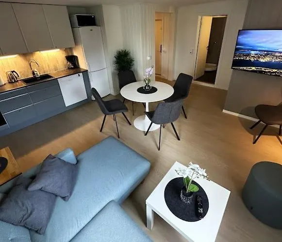 Moderne Sentral Leilighet Med 3 Soverom - Saltus