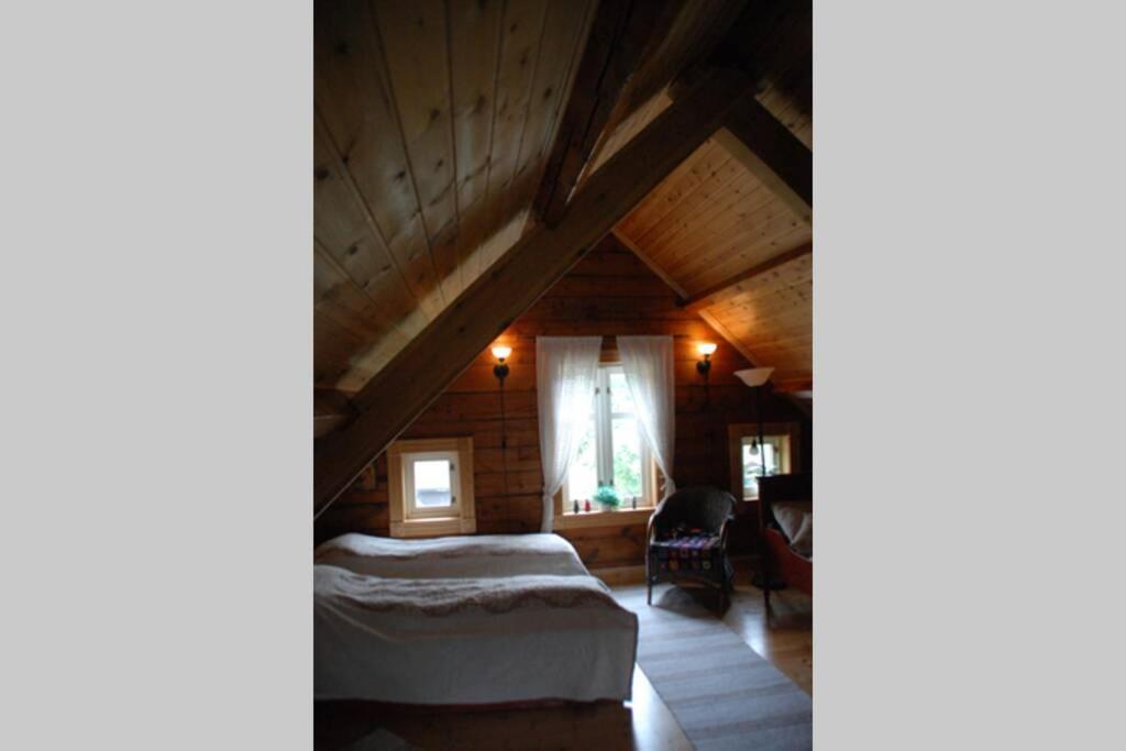 100 Years Old Norwegian Log House In