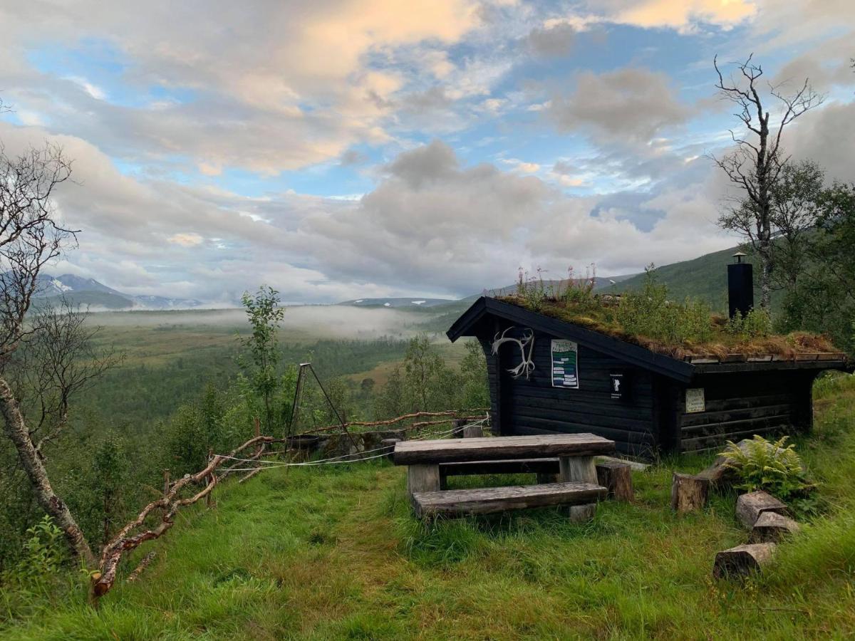 100 Years Old Norwegian Log House In