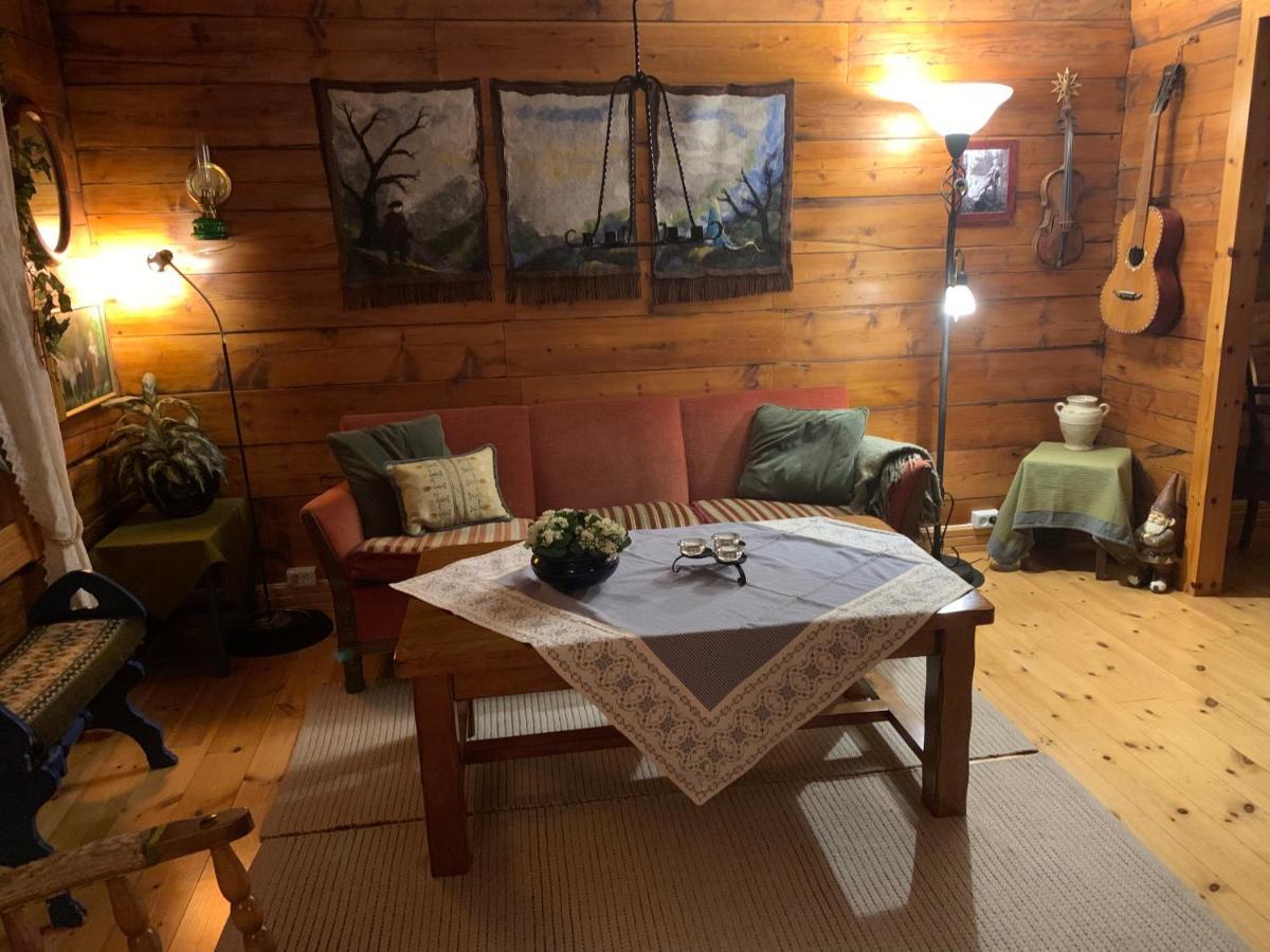 100 Years Old Norwegian Log House In * Tromso