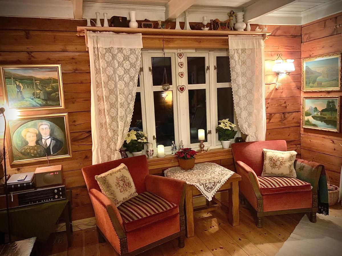 100 Years Old Norwegian Log House In Tromso