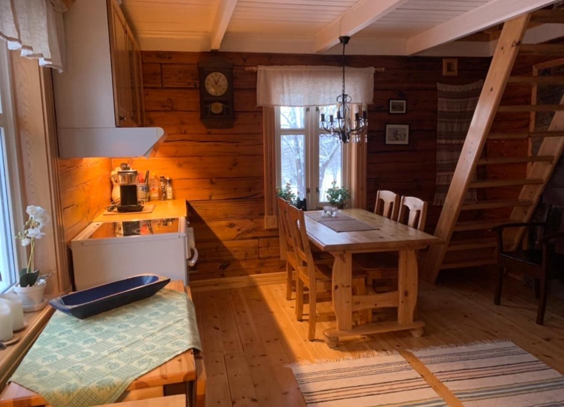 100 Years Old Norwegian Log House In