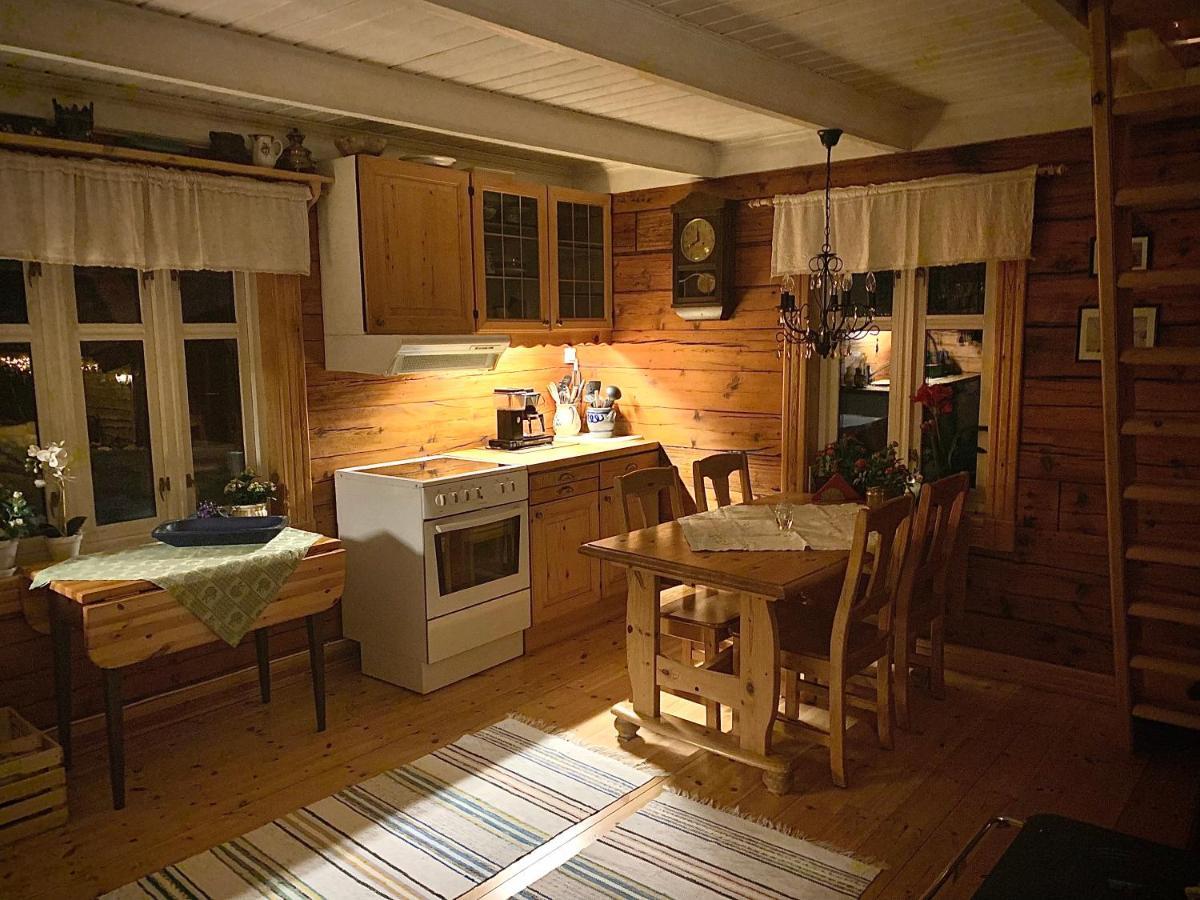100 Years Old Norwegian Log House In