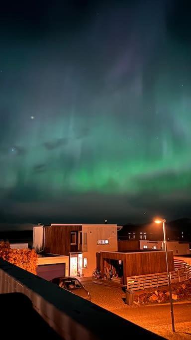 Fin Leilighet Med En Nydelig Sjoutsikt Og Fjell Tromso