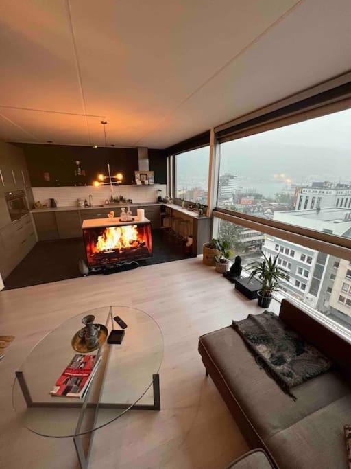 10th Floor Penthouse In The Heart Of Appartement Tromsø