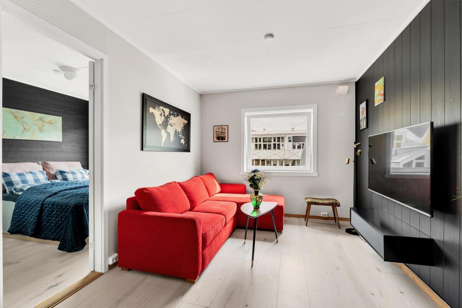 Apartment Downtown With Queensize Bed And Parking