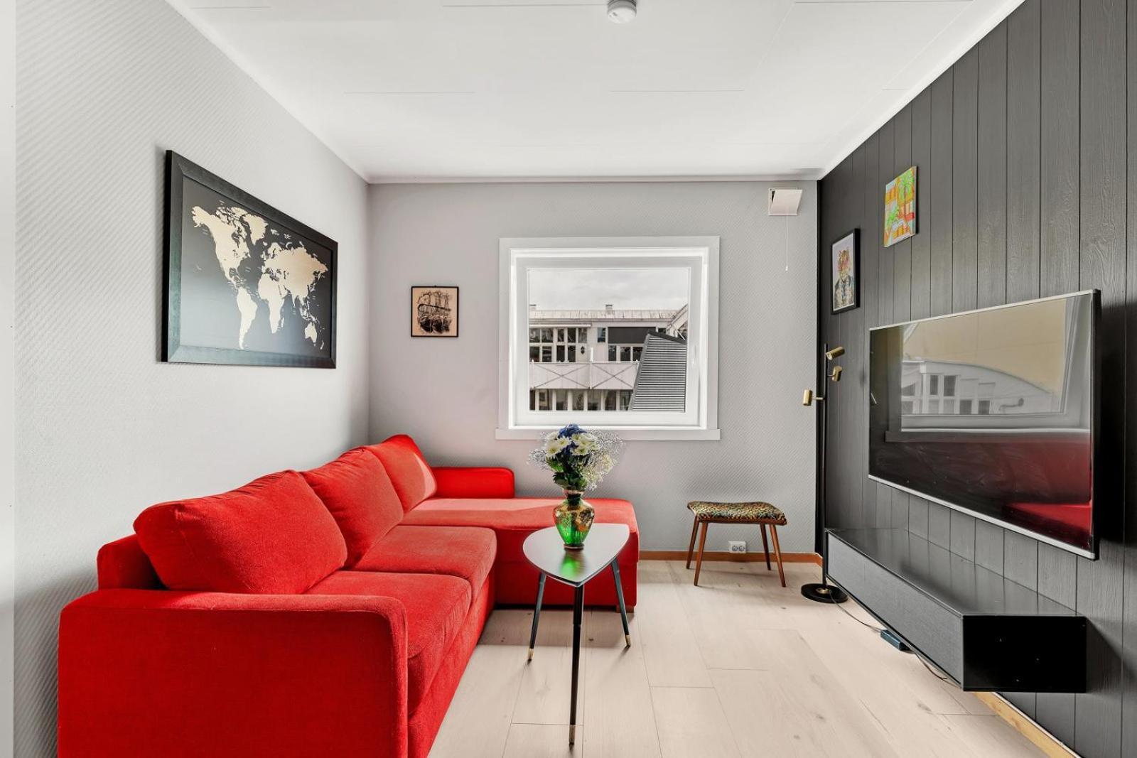 Apartment Downtown With Queensize Bed And Parking