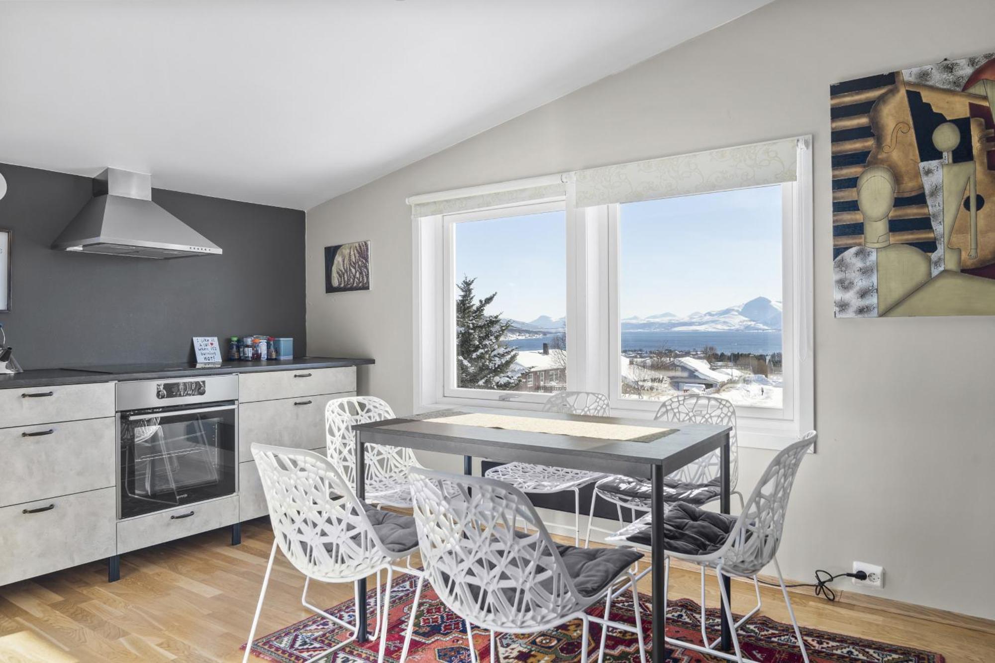 Apartment Med Panoramautsikt Og Terrasse Tromso