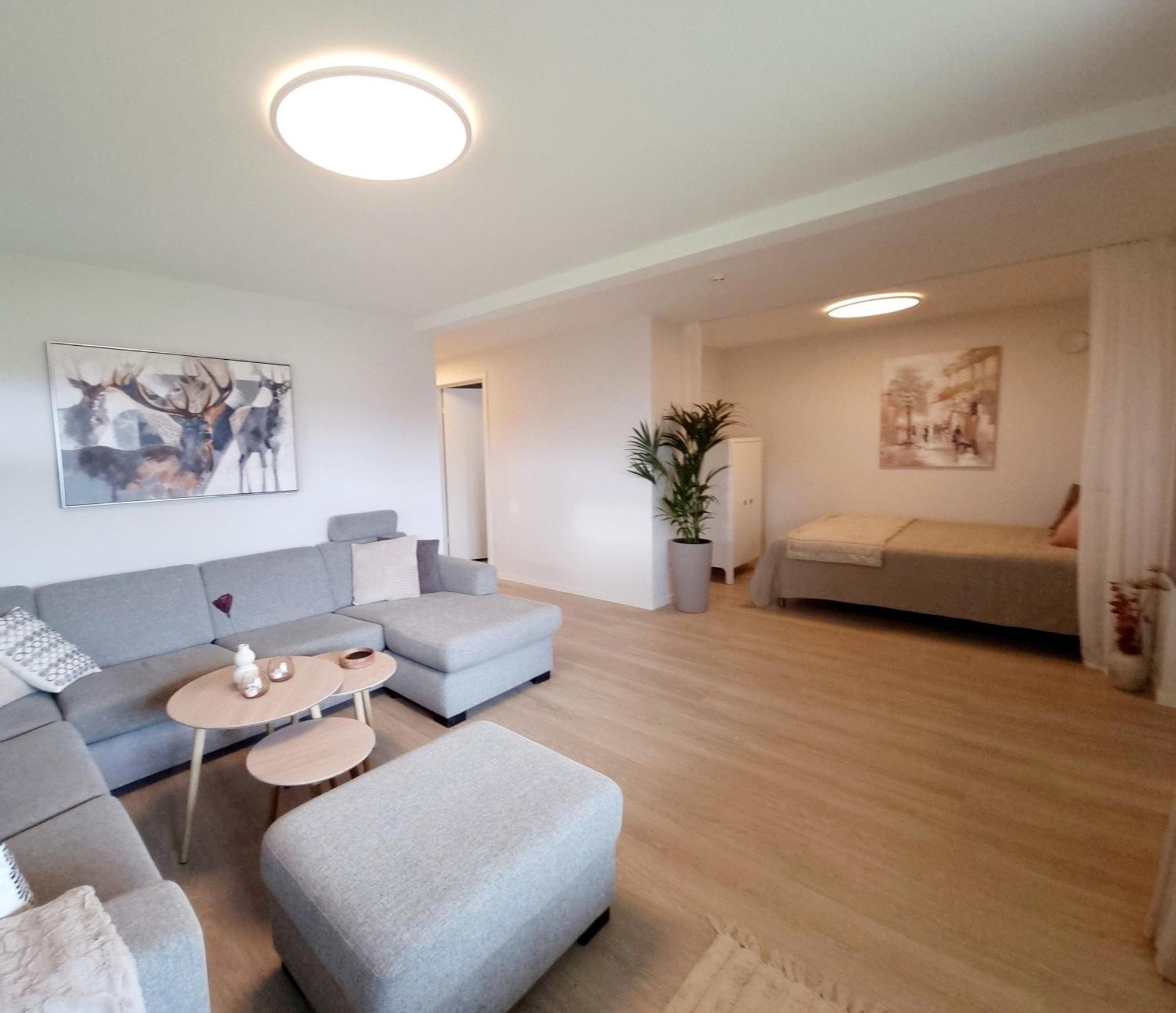 Leilighet New Renovated Near The Airport With 3 Double Beds *