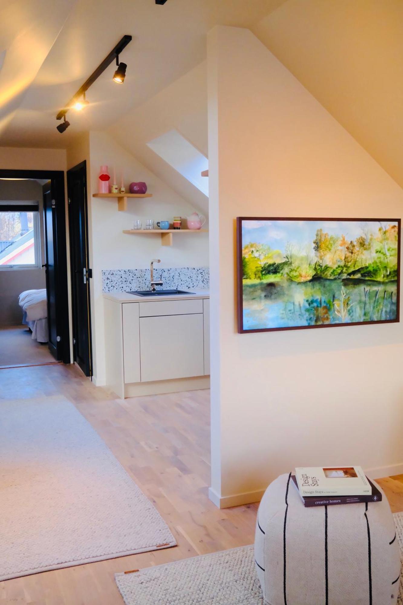 Urban Rooftop With Panoramic Sea View - Free Parking Appartement