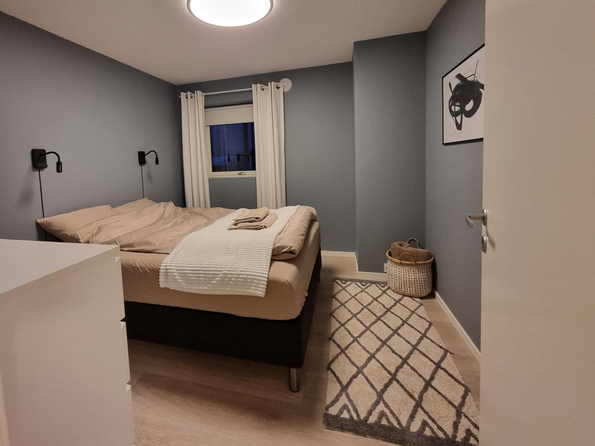 Leilighet New Renovated Near The Airport With 3 Double Beds Tromsø