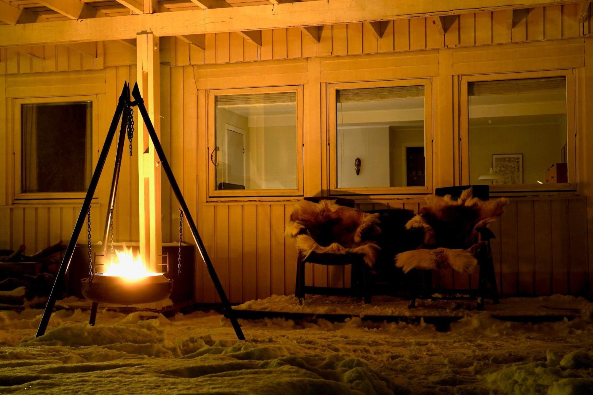Apartment Fredelig Med Utsiktsplass Til Nordlys *