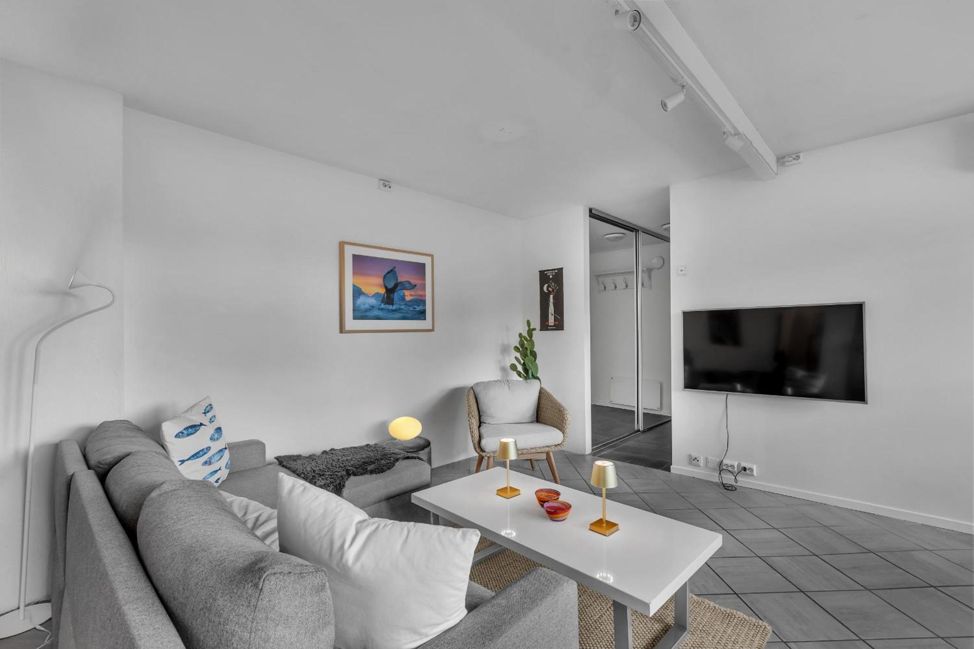 Stormly - Modern 1bed With Sofabed In Quiet Area Apartment Tromsø