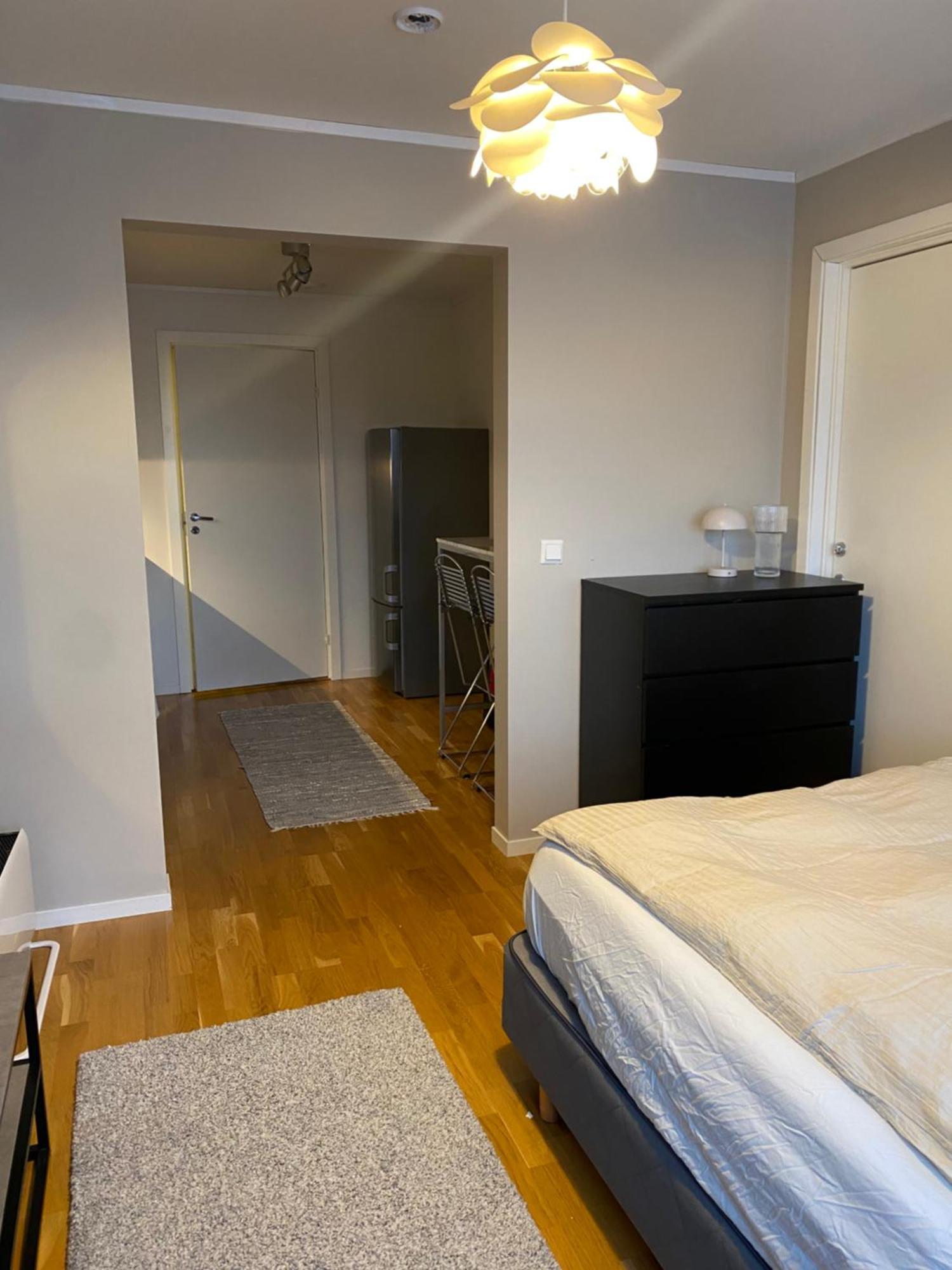 Apartment Moderne Hybel Naer Naturen - Gratis Parkering!