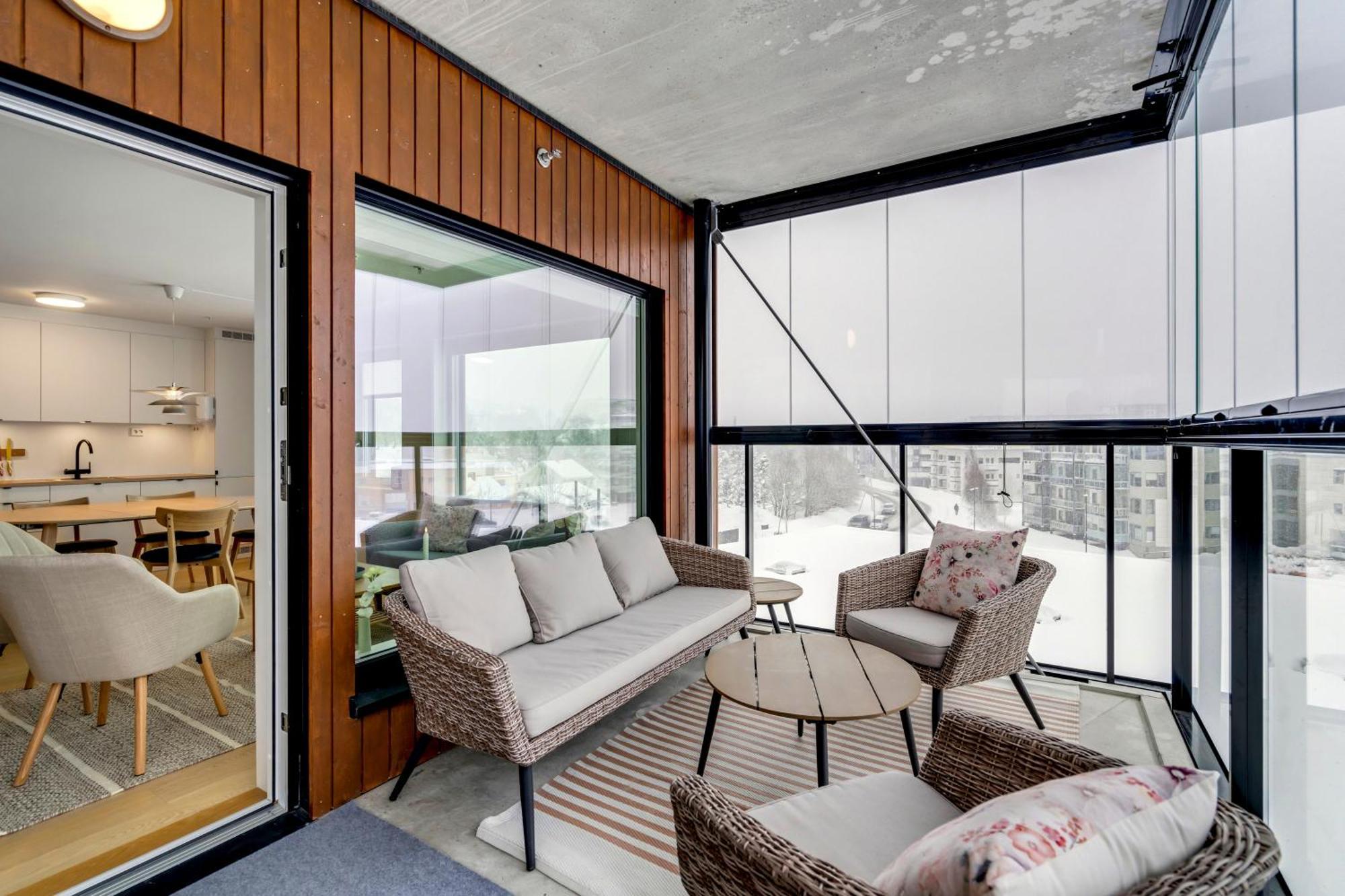 Modern Escape I Great Location I Balcony View Apartment Tromso