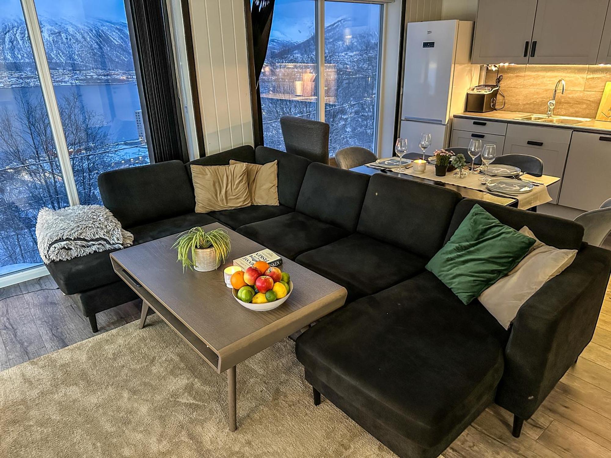 Modern Fjord View Tromso