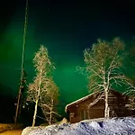 House With Charm, Valley With Lots Of Northern Lights, Breivikeidet