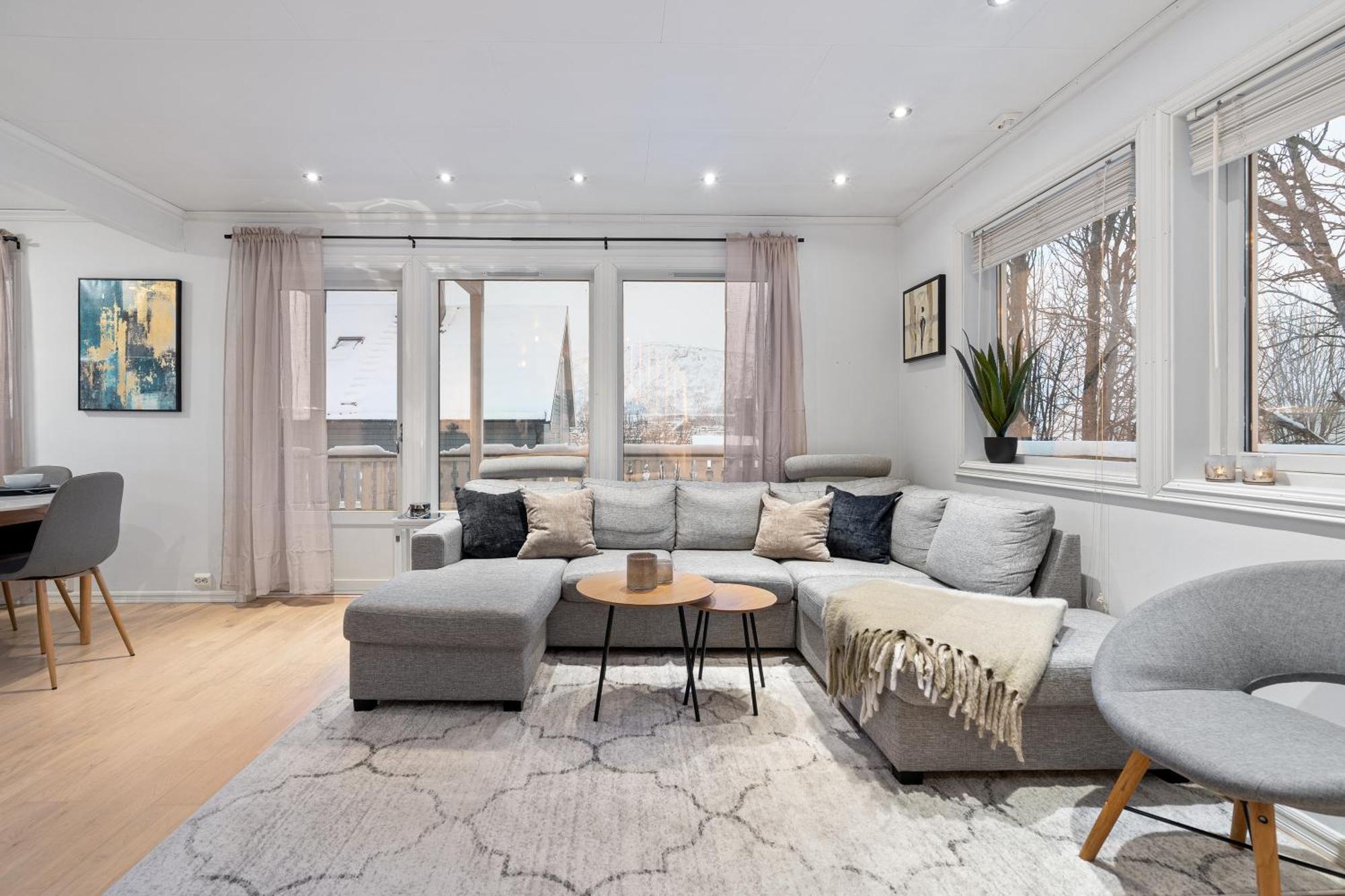 Near Downtown - Large Beds - Free Parking Tromso