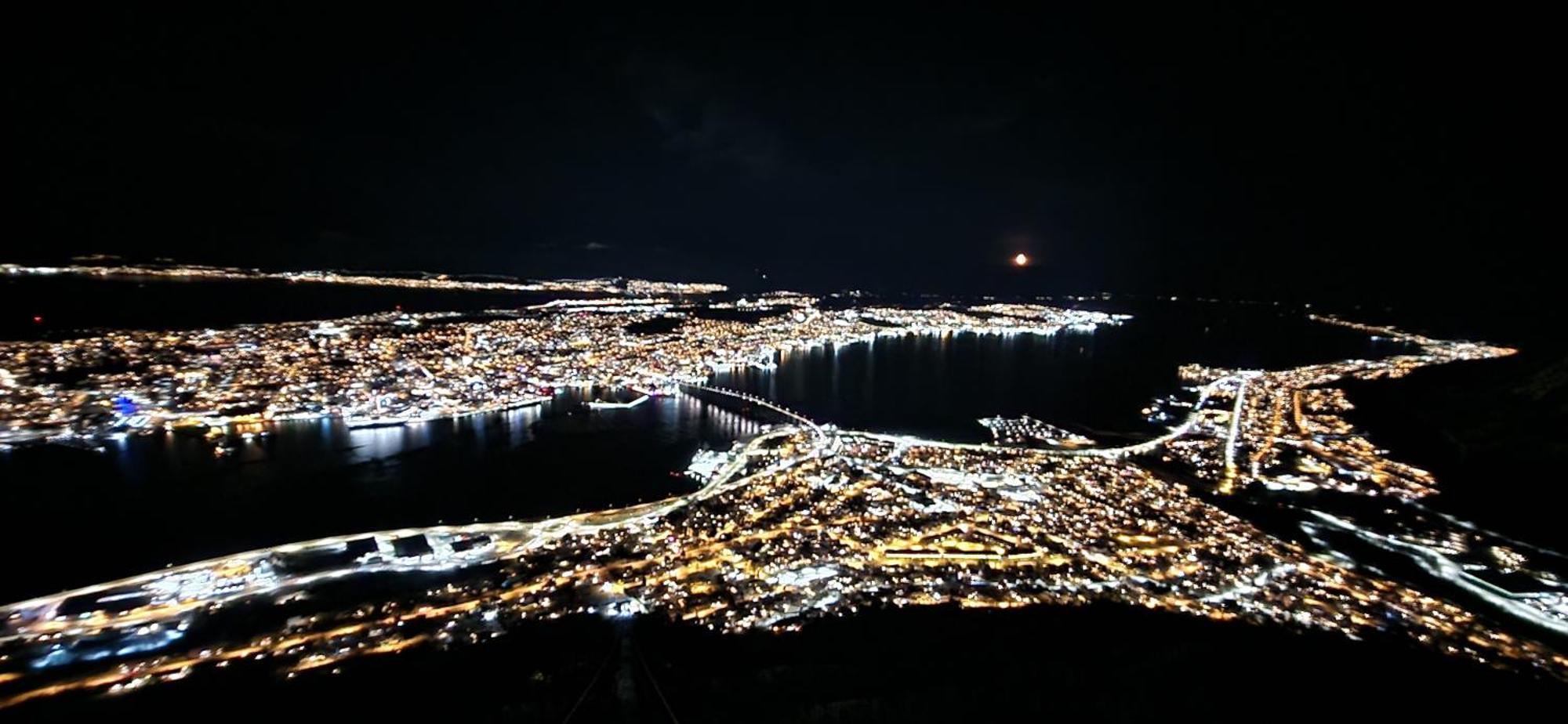 In Tromso, Located Between The Arctic Cathedral And The Cable Car Tromsø